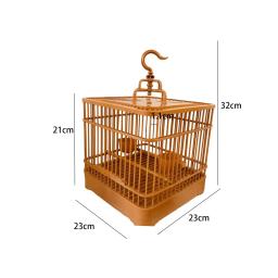 Gaiola suspensa com poleiro para papagaio, cacatuas, ninho de pássaros, gaiola de viagem para pombinhos, pequenos animais, arara periquitos canários - Image 6