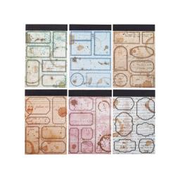 Memo Pads Material para Scrapbooking, Papel De Café, Diário e Diário, Fundo Do Cartão, Papel De Decoração, 30 Pçs/lote - Image 5