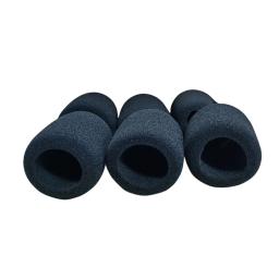 Tampa do microfone de alta densidade, espuma do pára-brisas do Mic para a maioria dos microfones padrão, 6pcs - Image 3