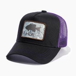 Anime Cartoon Bonés de Beisebol para Homens e Mulheres, Snapback, Hip Hop Chapéus, Algodão Sun Mesh Hat, Viseira Respirável, Bones Trucker, Streetwear - Image 1
