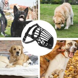 Focinho ajustável suprimentos para animais de estimação cão cesta de plástico puppy boca capa anti-latido suprimentos para animais de estimação - Image 1
