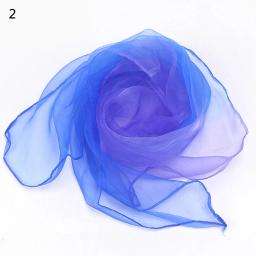 6 cores práticas cachecóis de ginástica para o jogo ao ar livre brinquedos dança e malabarismo toalhas doces colorido gym toalha de dança gaze - Image 5