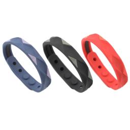 Pulseira esportiva antiestática à prova d'água, pulseira silicone antiestática, material silicone para mulher e homem, - Image 3