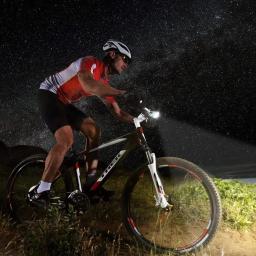 USB recarregável mountain bike levou lanterna, farol de bicicleta impermeável, segurança noite equitação acessórios, 3 modos - Image 4