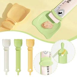 Pet Feeding Spoon Strip Squeezer, Alimentador de cães e gatos, Alimentador de alimentos líquidos, Suprimentos alimentares, Comida pendurada pode colher - Image 1