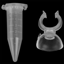 Alimentador automático de peixes cônicos para aquário Alimentação de verme vermelho Copo de funil Ferramenta de alimentação de alimentos Acessórios de aquário - Image 3