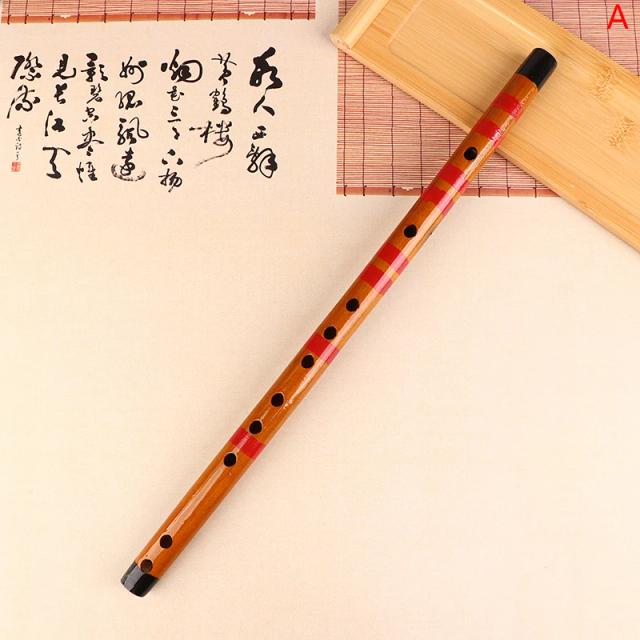 Flauta de Bambu Tradicional: Instrumento Musical Chinês Profissional para Iniciantes, 1 Peça