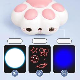 4-em-1 animais de estimação gatos infravermelho teaser brinquedos multifuncional recarregável vários padrões iq treinamento brinquedo luminoso animais de estimação brinquedo - Image 5