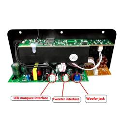 Placa Amplificadora de Áudio para Alto-Falante, Subwoofer, Aux Tf Card, Módulo Amplificador de Áudio, Alta Qualidade, 30-120W, 8-12 "4Ohm, 12V, 24V, 110V, 220V - Image 6