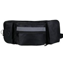 Saco portátil do deleite do cão, Bolsa de treinamento do cão com suporte de garrafa de água escondida, Poop Bag Dispenser - Image 2