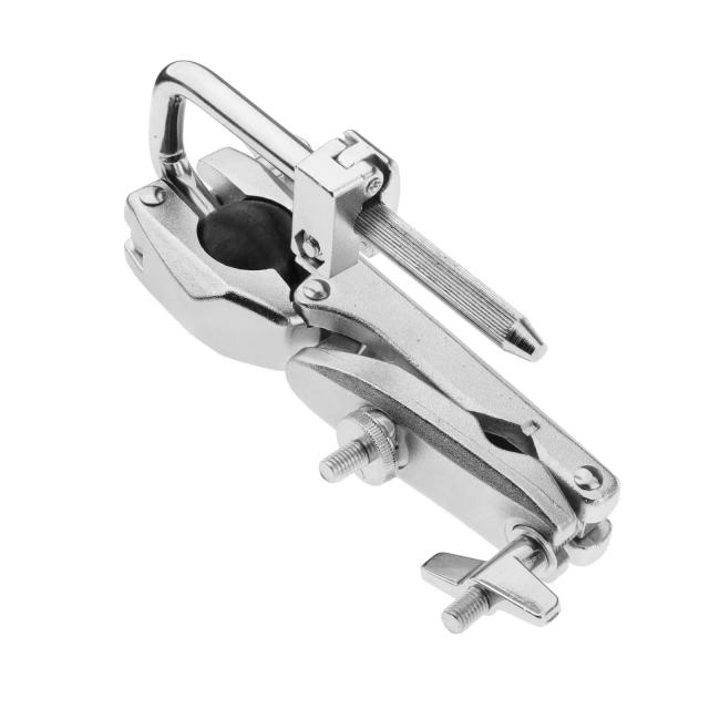Suporte Premium para Tambor de Aço com Braçadeira Ajustável - Acessórios Musicais e Peças de Montagem