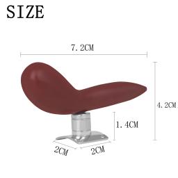IRIN-Fagote Vermelho Dedo Resto Mão Titular, Saddle Rest, Fixação de Parafusos, Handle Base, Woodwind Instruments Acessórios - Image 2