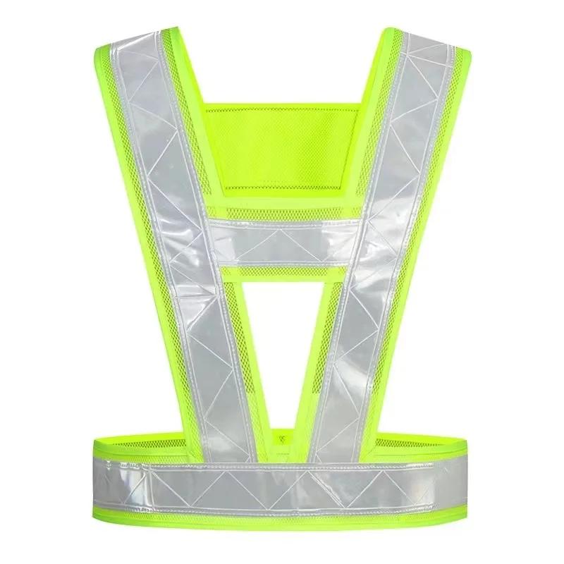 Colete de segurança reflexivo de alta visibilidade, Cinto para corrida noturna e ciclismo - Image 1