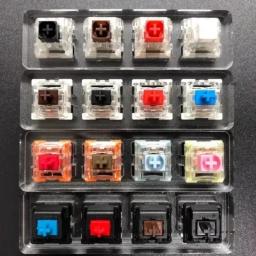 Boné de Teclado Mecânico Pokémon Transparente, Gengar, Pikachu, Charizard, Eevee, Micro, Criativo, Solteiro, Computador - Image 6