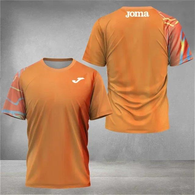 Camiseta Esportiva Unissex para Treino de Tênis - Respirável, Secagem Rápida e Estampas Modernas para Verão