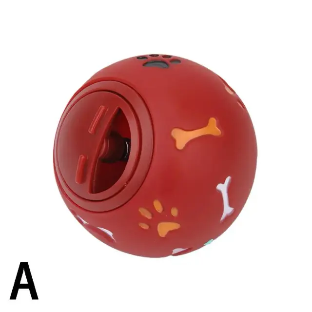 Interruptor Ajustável para Dispositivo de Vazamento em Bola de Borracha - Brinquedo Interativo para Cães, Ideal para Mastigação e Treinamento de Dentição