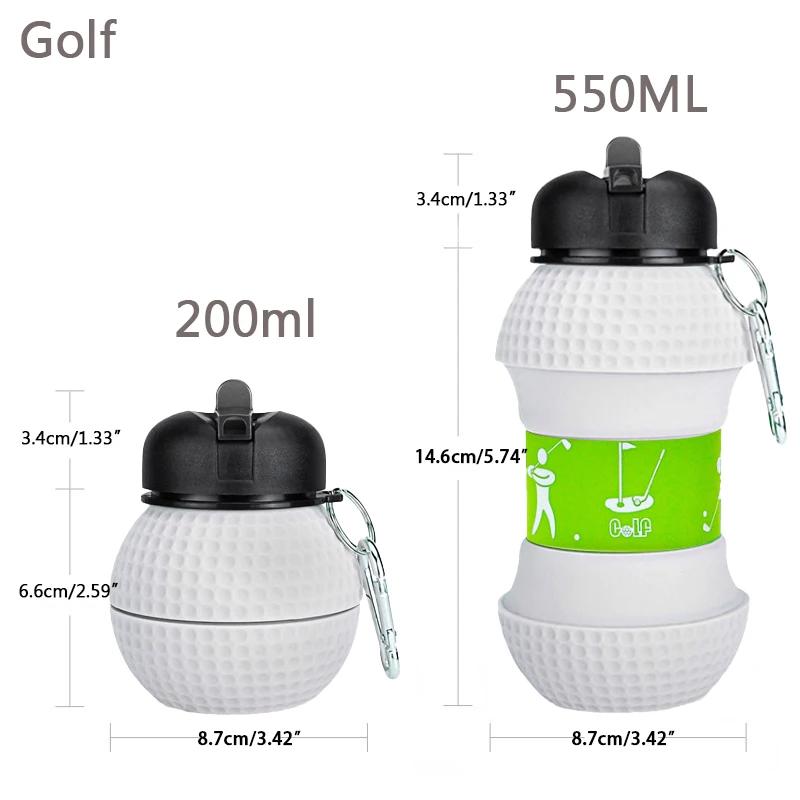 Garrafa de água portátil para crianças, Copos de acampamento, basquete, futebol, tênis, golfe, caneca escolar, esportes ao ar livre, portátil - Image 1