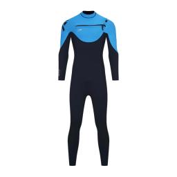Homens e mulheres super elásticos neoprene wetsuit, quente, manga longa, terno de mergulho, snorkeling, surf zipper swimsuit, 2mm, 3mm, CR One Piece - Image 1