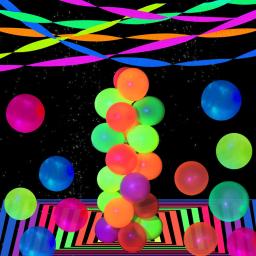 Adesivos de Festa Neon UV Glow in the Dark, Luz Negra Luminosa, Decoração Suspensa Brilhante, Casamento, Streamers de Aniversário, 4,5 cm, 25m - Image 6