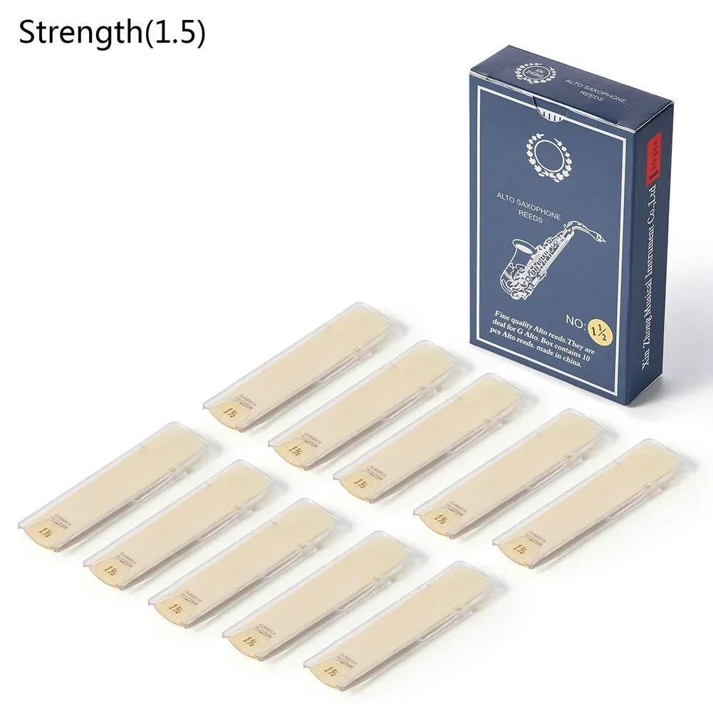Palhetas para saxofone alto/soprano/tenor, 1.0-3.5 forças, tamanho consistente 71.5mm * 14.5mm, acessórios para instrumentos musicais com 10 peças - Image 1