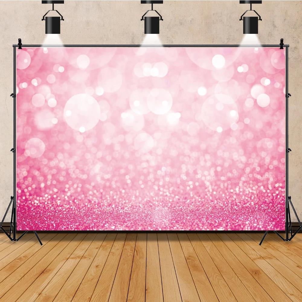 Sonhador brilhos luz bokeh brilhante ouro fotografia fundos festa de aniversário casamento backdrops decoração retrato photocall adereços - Image 1
