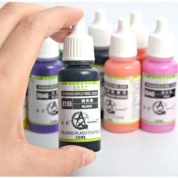 20ml pigmento acrílico à base de água artesanato fazendo pintura colorir tinta - Image 6