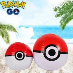 PVC Inflável Pokémon Beach Ball, Elf Vôlei Interativo Pai-Filho, Presente de Brinquedo Infantil, Presentes de Movimento Elástico, 16" - Image 2