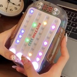 Jogo de empurrar rápido olho sensorial console multiplayer versus jogo de tabuleiro dança mestre handheld gamepad brinquedo de treinamento de mão - Image 1