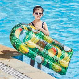 Esteira flutuante de prancha inflável infantil, brinquedo de piscina, bodyboard infantil para surf, esportes aquáticos - Image 3