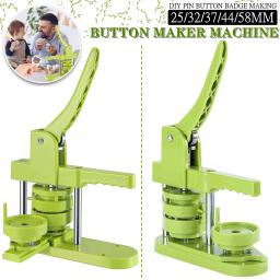 Máquina Button Maker para Artesanato de Arte, Pins Making, Punch Press Machine, DIY, 25mm, 32mm, 37mm, 44mm, 58mm - Image 1