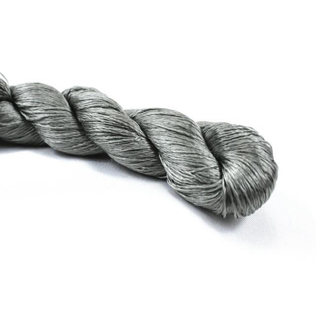 Linha de Seda Bordada à Mão para Ponto Cruz - 100% Seda Natural, 400m, Ideal para Projetos DIY