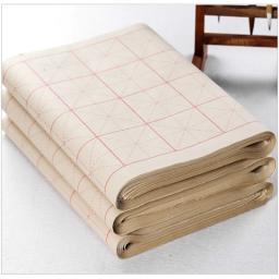 Papel Xuan chinês para iniciantes, Papel de arroz com grades, Arroz Carta Di Riso, 100 folhas - Image 1