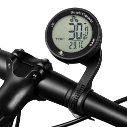 Multifuncional sem fio bicicleta computador, bicicleta impermeável odômetro, tela LCD, ciclismo velocímetro, mountain bike, medidor de velocidade - Image 2