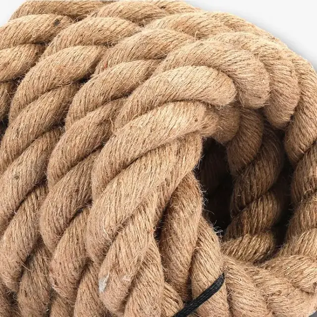 Cordas de Juta de 40mm para Decoração Interior: Arte em Cânhamo e Linho para Sua Casa
