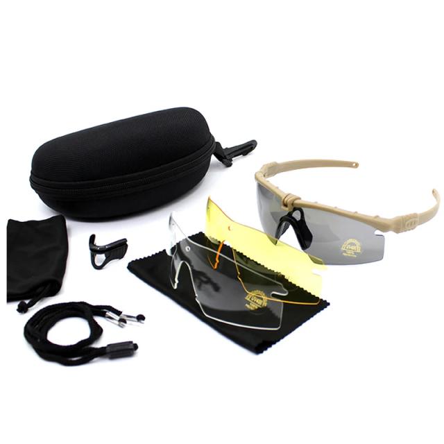 Óculos de Proteção Balísticos para Atividades ao Ar Livre: Ideal para Caça e Tiro com Air Gun com Polarização 3.0