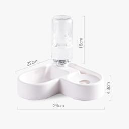 Alimentador automático do animal de estimação com grande capacidade, Pequeno cão e gato beber tigela, Dispenser de água - Image 5