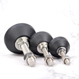 4/6/10 pcs Tipo de Rosca de Torno Perna Pés Reguláveis De Nivelamento Base Giratória Ajustável Articulando Nivelamento pernas Móveis deslizamento Pad - Image 2