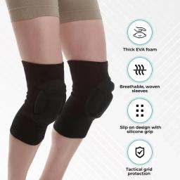 Espessar Joelheiras De Proteção, Esponja Brace, Guardas De Voleibol, Extreme Sport, Dança, Anti Colisão, Protetor De Joelho Elástico - Image 4