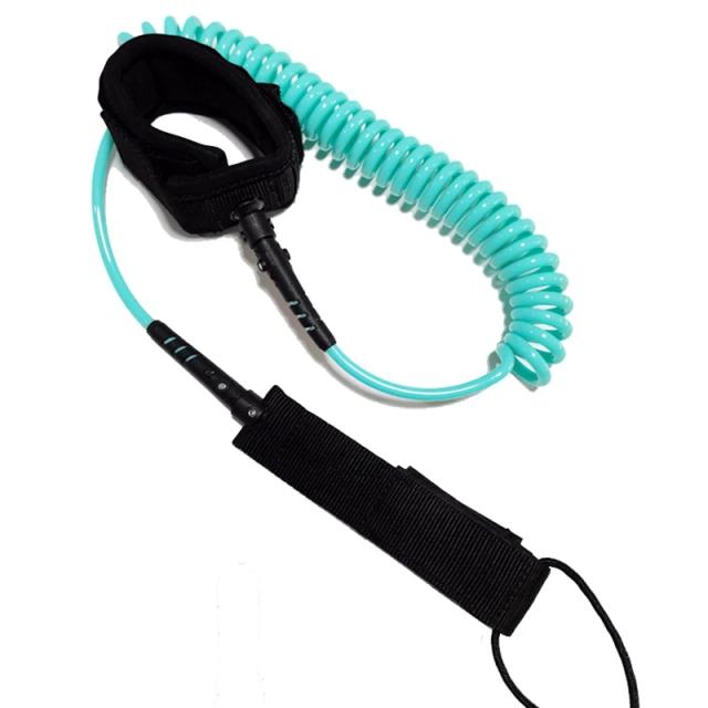 Prancha de Surf com Corda Coiled Leash de 10ft - Acessório Essencial para Surfistas
