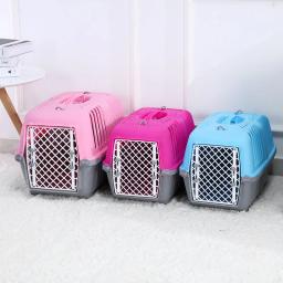Caixa resistente à pressão da aviação Pet, Teddy Bichon Francês, Saco portátil ao ar livre, Cat Transport Box, Pet Shop - Image 3