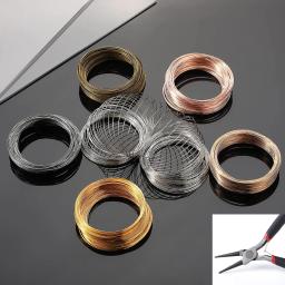 Fio da memória da joia que perfura o fio de aço da memória componentes do fio da jóia do fio para a jóia que faz suprimentos colar pulseira brinco - Image 3