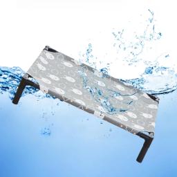 Cama dobrável portátil elevada para animal de estimação, canil, casa de gato, camas de cachorro, removível e lavável, quatro estações, camping - Image 3