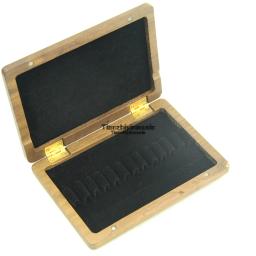 Caso De Madeira Reed Oboé, 12 Peças Caixa De Juncos - Image 1