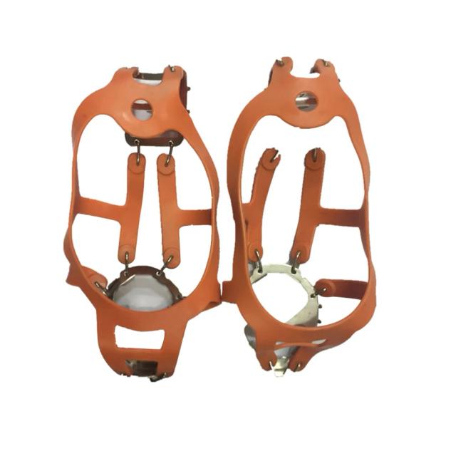 Sapato Antiderrapante para Neve com Crampons de 18 Dentes para Pesca, Escalada e Caminhadas no Inverno