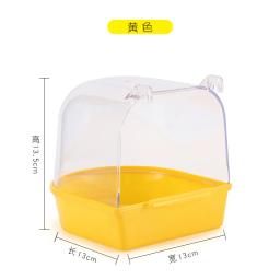 Cubo de Banho Pássaro Pendurado para Papagaios, Banheira para Chuveiro, Acessório para Gaiola, Little Bird Canary, Calopsita Periquito - Image 6