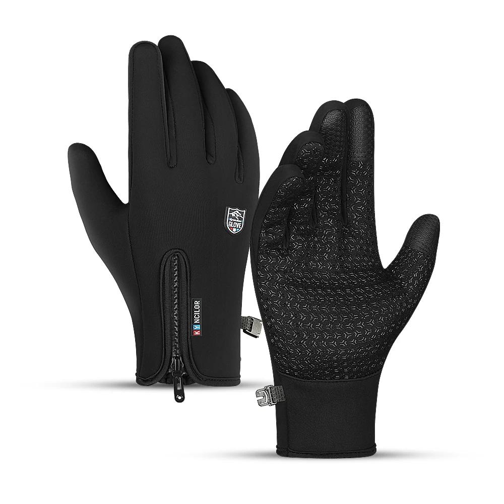 Luvas de ciclismo de dedo completo impermeável, Touchscreen, ao ar livre, bicicleta, bicicleta, caminhadas, motocicleta, esporte, bicicleta, inverno - Image 1