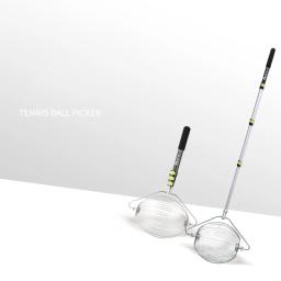 Selecionador de bolas de tênis com cesta, Quadro portátil de bolas de rolo, 35 bolas de capacidade, - Image 3