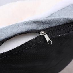 Cama para cachorro lavável antiderrapante, Sofá de luxo macio para cães pequenos e médios e gatos, Tapete de dormir removível, Pet Supplies, Inverno - Image 6