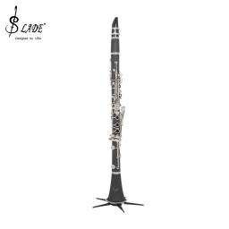 Slade suporte dobrável para clarinete, suporte de metal preto, rack de colocação portátil, acessórios para instrumentos musicais de sopro - Image 5