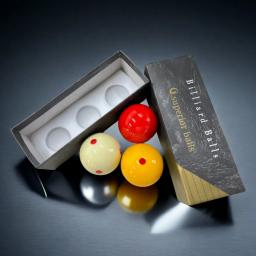 Conjunto Bola Bilhar Carom Superior, 3 Bolas - Image 1
